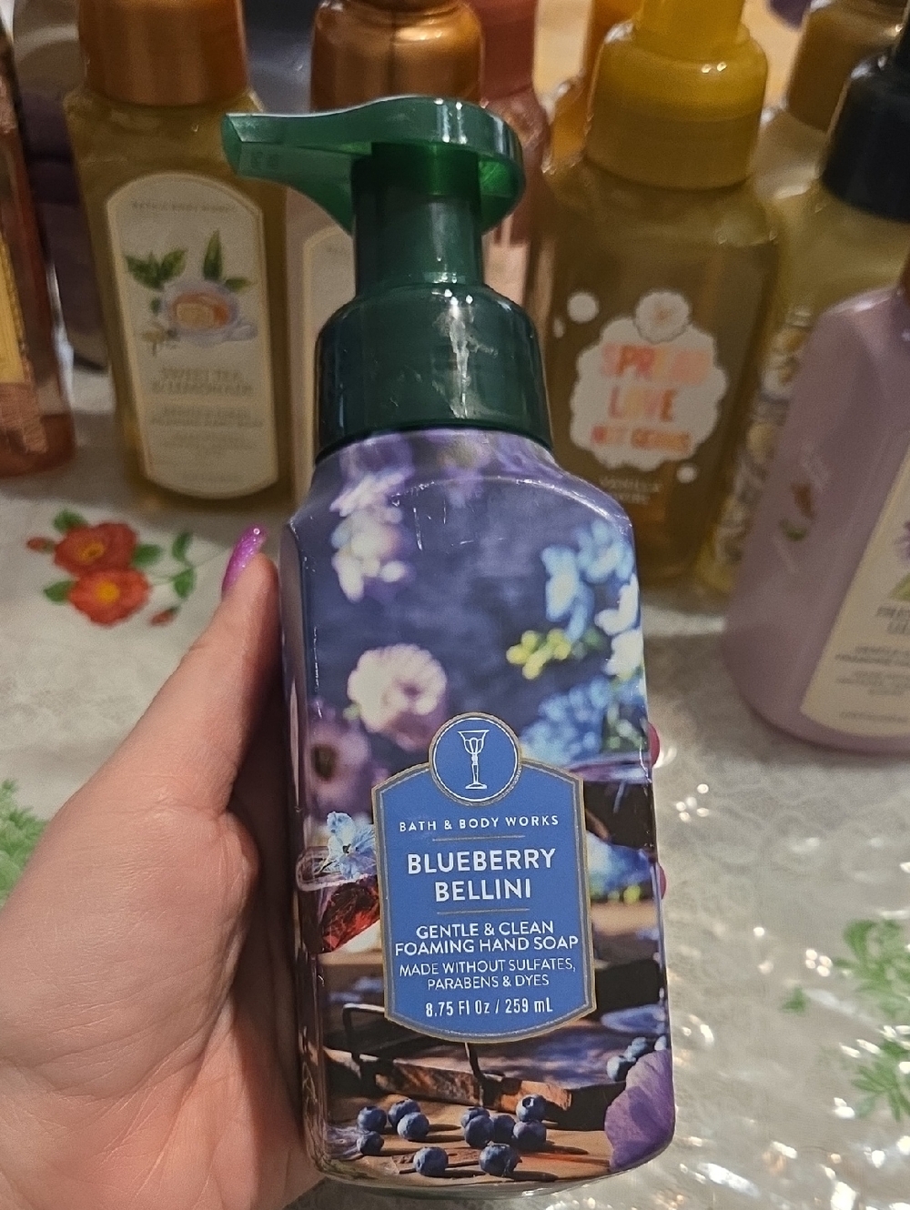 Nwt Bath & Body Works Blueberry Bellini